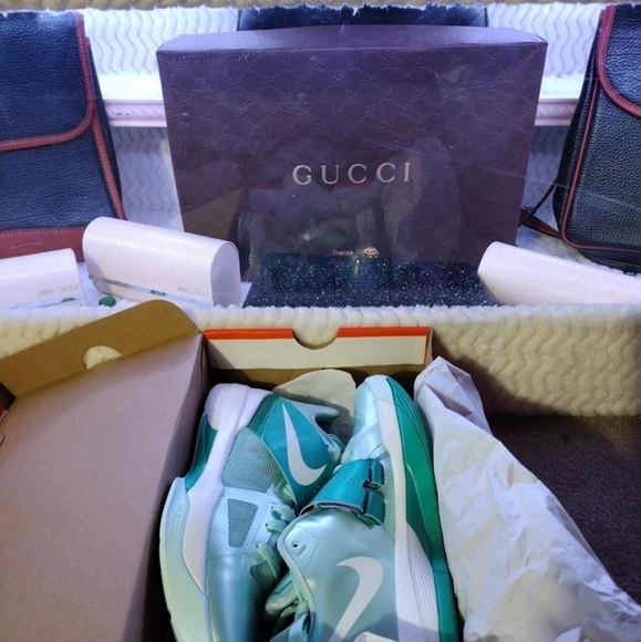 Size 8 Nike zoom kd 4 easter "mint" 2011 - Picture 2 of 16
